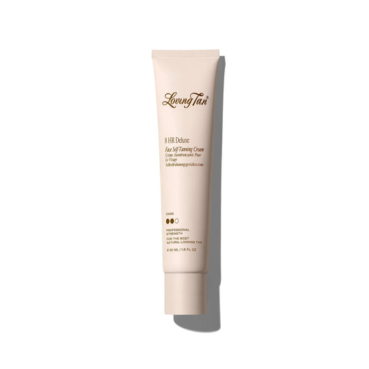 8 HR Deluxe Face Self-Tanning Cream Dark